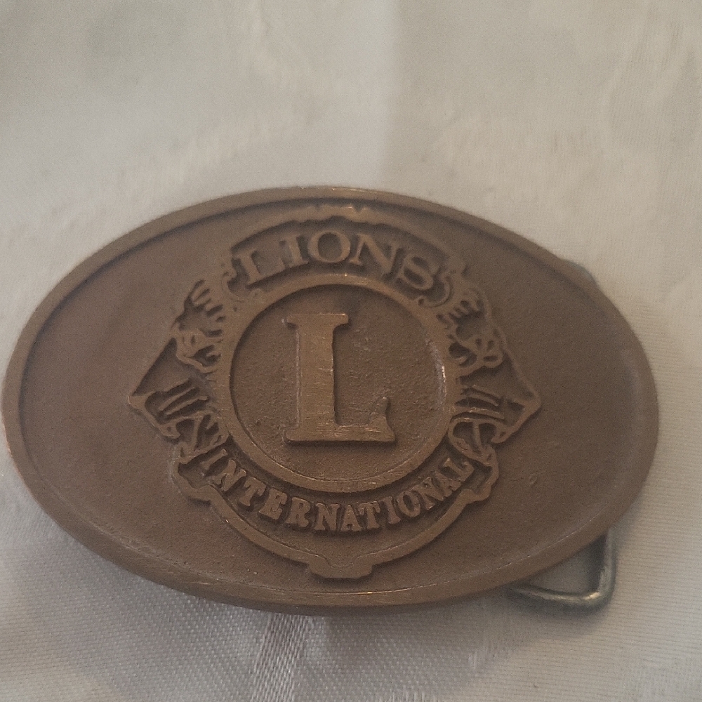 Lisa International Brown Belt with Classic Design